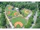 Community baseball fields offering multiple diamonds for recreational sports and activities at 4140 Candler Lake West Ne, Atlanta, GA 30319