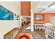Grand foyer with high ceilings, beautiful artwork, and hardwood floors offers a welcoming entry at , Kennesaw, GA 30152