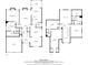 Detailed floor plan showcasing the layout of a spacious 3168 sq ft home at 1250 Parkview Nw Ln, Kennesaw, GA 30152