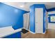 Full bathroom featuring tile floors, tile surround shower, and a soaking tub at 40 Queensland Ln, Covington, GA 30016