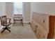 The bedroom features an oak desk and chair, with natural light pouring in from the window at 17 Sassafras Ne Trl, Cartersville, GA 30121