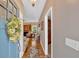 Inviting front foyer with hardwood floors leads into the living room at 17 Sassafras Ne Trl, Cartersville, GA 30121