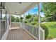 Relaxing covered front porch with a swing to enjoy the outdoors at 17 Sassafras Ne Trl, Cartersville, GA 30121