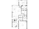 Detailed floor plan showcasing the layout of the house including a kitchen, office, and a primary bedroom at 218 Floral Valley Dr, Woodstock, GA 30188
