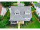 Aerial view of a lovely home with a well-kept lawn and a welcoming front porch at 2763 Nautical Way, Villa Rica, GA 30180