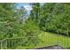 Lush backyard with plenty of shade trees at 2880 Shallowford Rd, Chamblee, GA 30341
