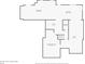 Basement floor plan featuring a movie room, game room, gym, bar, storage area, and bathroom at 4526 Meadow Club Dr, Suwanee, GA 30024
