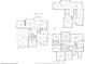 Comprehensive floor plan showcasing the layout of the first floor, basement, and second floor of the home at 4526 Meadow Club Dr, Suwanee, GA 30024