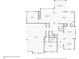 Detailed floor plan of the first floor, featuring a kitchen, living room, office, garage, and dining area at 4526 Meadow Club Dr, Suwanee, GA 30024