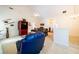 Bright living room with vaulted ceilings, a fireplace, and an open layout at 175 Robin Ct, Fayetteville, GA 30215
