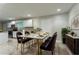Elegant dining room with a stylish table, comfortable seating, and chic decor at 3409 Hyland Dr, Decatur, GA 30032