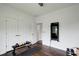 Versatile bedroom with hardwood floors, closet and ample space for a workout or office at 1952 Sugarstone Dr, Lawrenceville, GA 30043