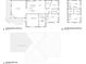 Architectural drawings showing existing first and second floor plans at 265 Mayfield Rd, Alpharetta, GA 30009