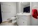 Neat bathroom with clean fixtures, offering a functional and tidy space at 407 Doris Dr, Woodstock, GA 30188