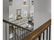 Elegant foyer with soaring ceilings, grand chandelier, and beautiful staircase at 244 Citrine Way, Acworth, GA 30101
