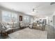 Comfortable living room with large windows and stylish seating arrangements at 244 Citrine Way, Acworth, GA 30101