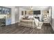 Elegant living room with stylish furnishings, a bar area, and plenty of natural light at 244 Citrine Way, Acworth, GA 30101