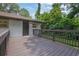 Spacious deck great for entertaining or relaxing with view of wooded backyard at 1769 W Austin Rd, Decatur, GA 30032
