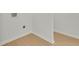 Bright laundry area with washer/dryer hookups and minimalist trim at 1769 W Austin Rd, Decatur, GA 30032
