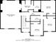 Detailed floor plan showcasing the layout of the primary bedroom, bath, and additional bedrooms upstairs at 6528 Carriage Ln, Stone Mountain, GA 30087