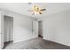 Clean bedroom with neutral colors and plush carpeting at 3833 Paddington Trail, Rex, GA 30273