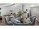 Open concept living space with a dining area, stainless appliances, and lots of natural light at 3833 Paddington Trail, Rex, GA 30273