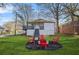 Large backyard with fire pit and seating area, great for entertaining at 1766 Ware Ave, Atlanta, GA 30344