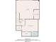 Basement floor plan featuring recreation room, bathroom, and a garage at 205 Maplewood Dr, Roswell, GA 30075