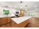 Beautiful kitchen with a large island, stainless steel appliances, and contemporary finishes at 381 Warner Se St, Marietta, GA 30060