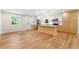 Modern kitchen featuring white cabinets, an island, and stainless steel appliances at 381 Warner Se St, Marietta, GA 30060