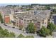 Aerial view of community with lush greenery, multiple buildings and surrounding area at 401 16Th Nw St # 1357, Atlanta, GA 30363