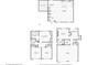 Floorplan highlighting the floor levels with detailed dimensions and room layouts at 4363 Old Mabry Road Northeast Ne Rd, Roswell, GA 30075