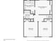 Second floorplan with a primary bathroom, bedroom, bathroom, and closets at 4363 Old Mabry Road Northeast Ne Rd, Roswell, GA 30075