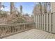 Wooden deck offers a serene outdoor space surrounded by nature at 3044 Lauren Parc Rd, Decatur, GA 30032