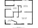 Detailed floor plan showcasing one bedroom, Gathering room, laundry room, and bathroom at 6708 Bedford Rd, Rex, GA 30273