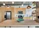 Bright kitchen features stainless appliances, light wood cabinetry, and a center island for food preparation at 943 Peachtree Ne St # 814, Atlanta, GA 30309
