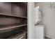 Laundry area inside of closet, including washer and dryer at 943 Peachtree Ne St # 814, Atlanta, GA 30309