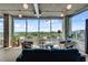 Stylish living room with modern decor, comfortable seating, and panoramic city views at 943 Peachtree Ne St # 814, Atlanta, GA 30309