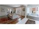 Bright living room with hardwood floors, comfortable seating, and lots of natural light at 1190 Francis Nw St, Atlanta, GA 30318