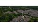 Aerial view of the property in Buckhead near Roswell Rd, showcasing its location within the neighborhood at 200 Mystic Ct, Atlanta, GA 30342