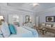 Elegant main bedroom suite with sitting area, ensuite bathroom and plush carpeting at 200 Mystic Ct, Atlanta, GA 30342