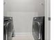 A laundry room featuring a gray washer and dryer set at 901 Abernathy Ne Rd # 5140, Sandy Springs, GA 30328