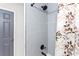 Modern bathroom shower featuring sleek tiles and stylish fixtures at 1326 Stella Sw Cir, Mableton, GA 30126