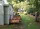 The home's backyard features a wooden deck at 4798 Marydale Sw Ct, Lilburn, GA 30047