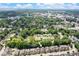 Aerial neighborhood view showcases proximity to Marietta Square at 238 Avery Ne St, Marietta, GA 30060