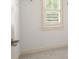 Bright bedroom with neutral carpet and plantation shutters at 238 Avery Ne St, Marietta, GA 30060