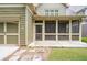 View of the screened porch attached to the garage at 238 Avery Ne St, Marietta, GA 30060