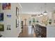 Spacious eat-in kitchen featuring a breakfast bar, pendant lighting and stainless steel appliances at 1066 Brandsford Nw St, Atlanta, GA 30318