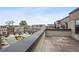 Spacious rooftop deck overlooking the neighborhood with beautiful views of the townhomes and street at 1066 Brandsford Nw St, Atlanta, GA 30318