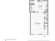 Detailed floor plan of the home's first floor with dimensions for each room at 2084 Del Lago Nw Cir # 1, Kennesaw, GA 30152